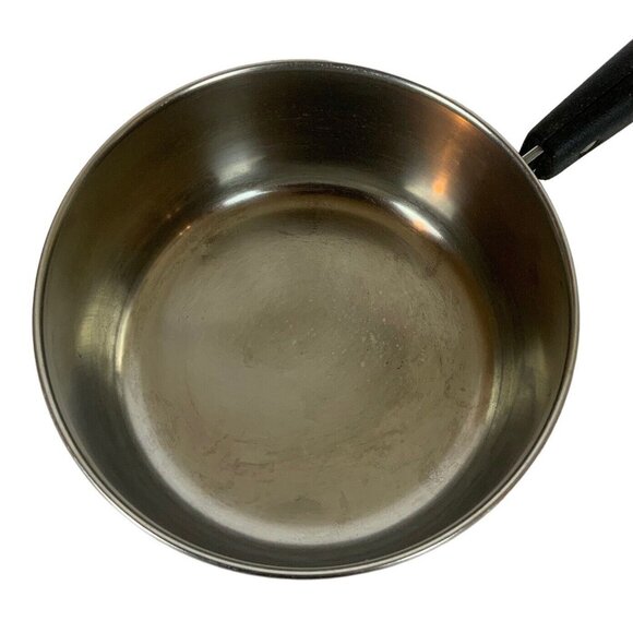 Revere Ware 1.5qt Copper Clad Stainless Steel Saucepan Lid Riverside CA Pre 1968 - Picture 6 of 9